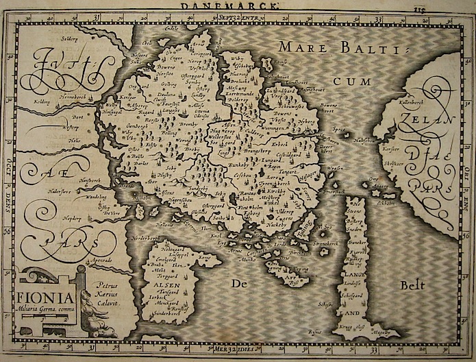 Mercator Gerard - Hondius Jodocus Fionia 1630 Amsterdam